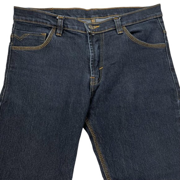 Alini PCK Jeans Women's Denim Jeans Size 33 Stretch Mid Rise Slim Leg Navy - Picture 2 of 12